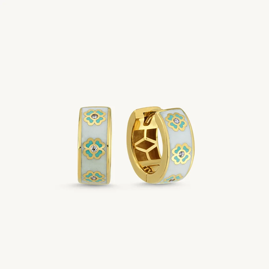 Gold Luck küpe